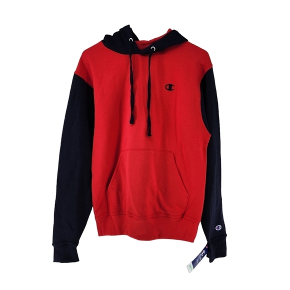 Champion Men's Powerblend Colorblocked Hoodie - S - Picture 2 of 7